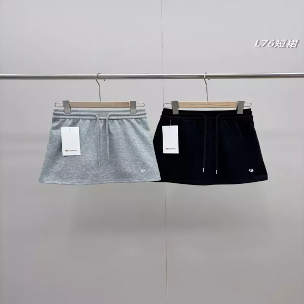 룰루레몬 여성 비즈니스 무드 밴딩 숏스커트