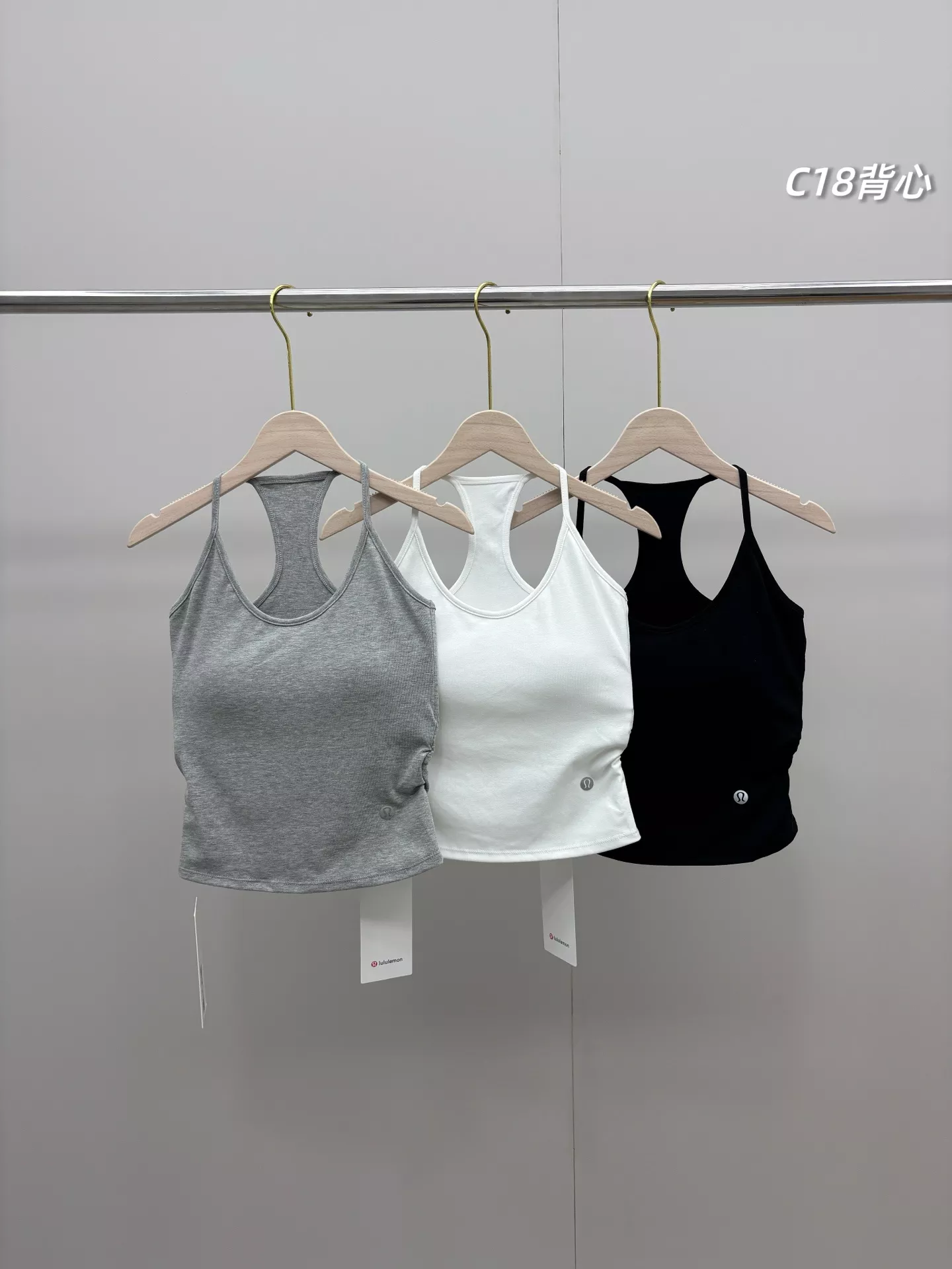 룰루레몬 내장 캡 슬리브리스 이너탑 상세 이미지 1