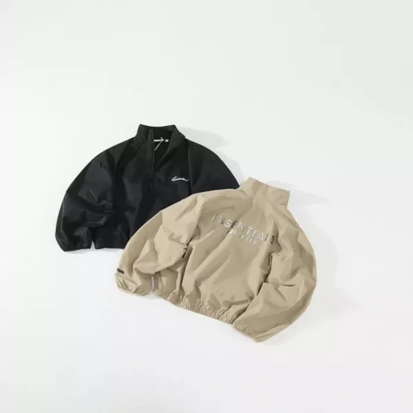 피어오브갓 에센셜 하프집업 스탠드넥 재킷