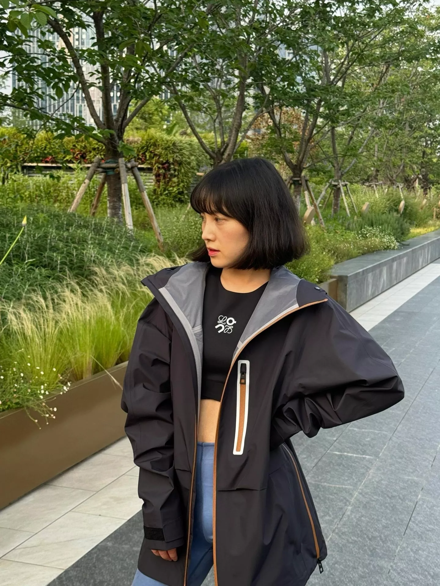 로에베 온 협업 아웃도어 후드 재킷 상세 이미지 10