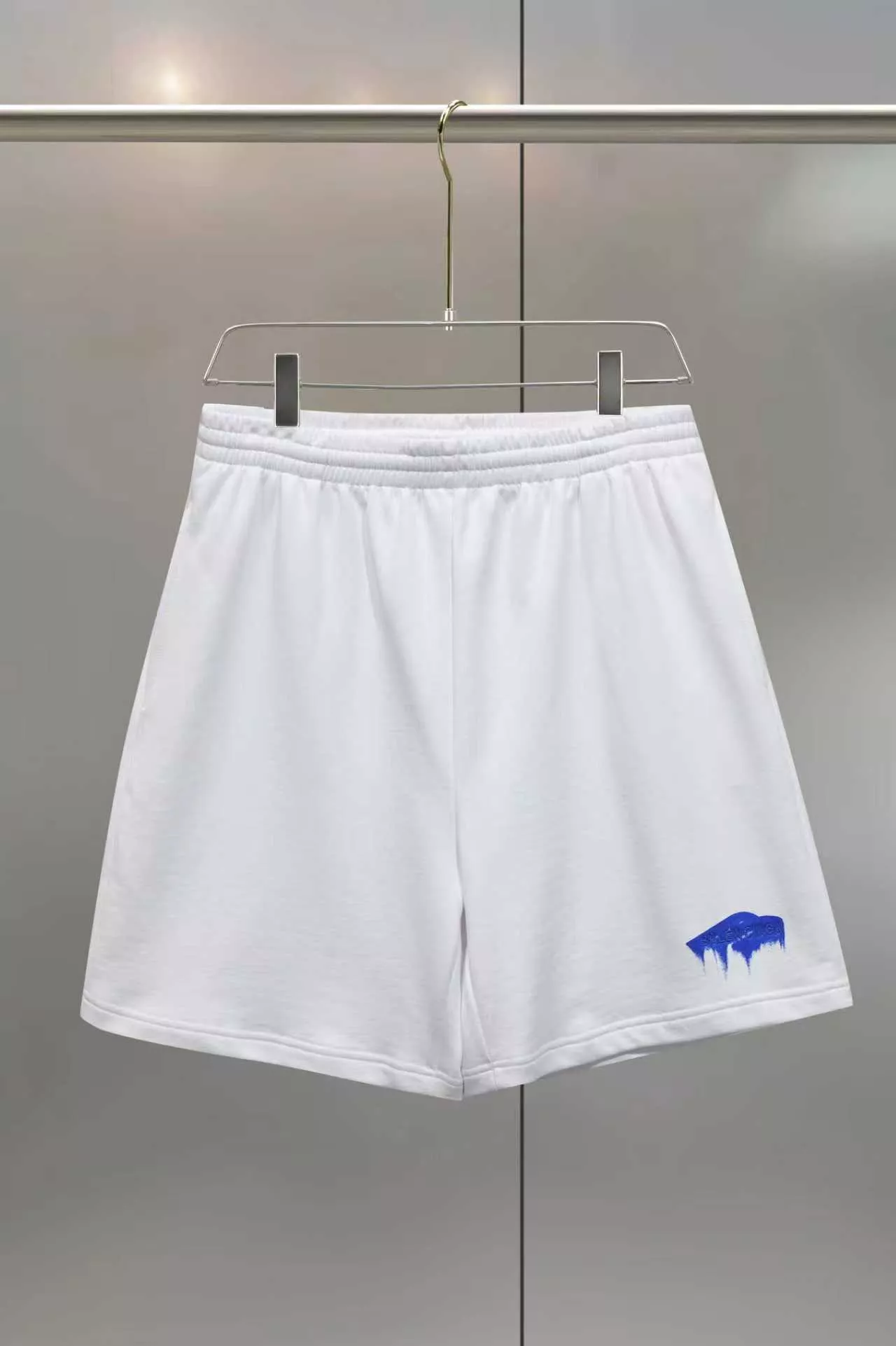 발렌시아가 로고 포인트 밴딩 쇼츠 상세 이미지 1