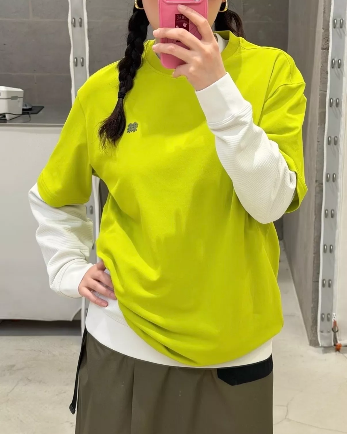 코오롱스포츠 기능성 백프린트 반팔 상의 상세 이미지 18
