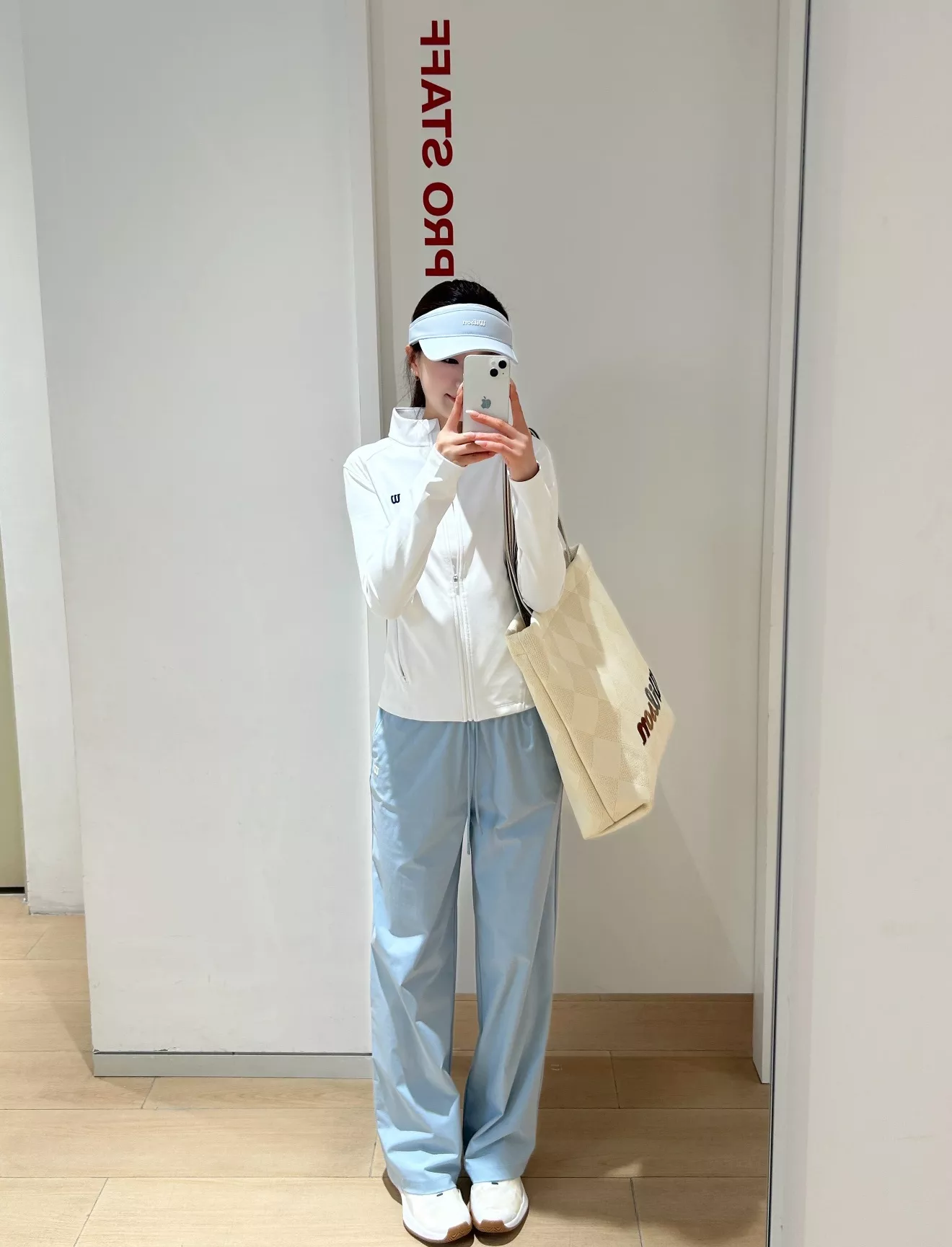 윌슨 와이드 일자핏 썸머 팬츠 상세 이미지 6