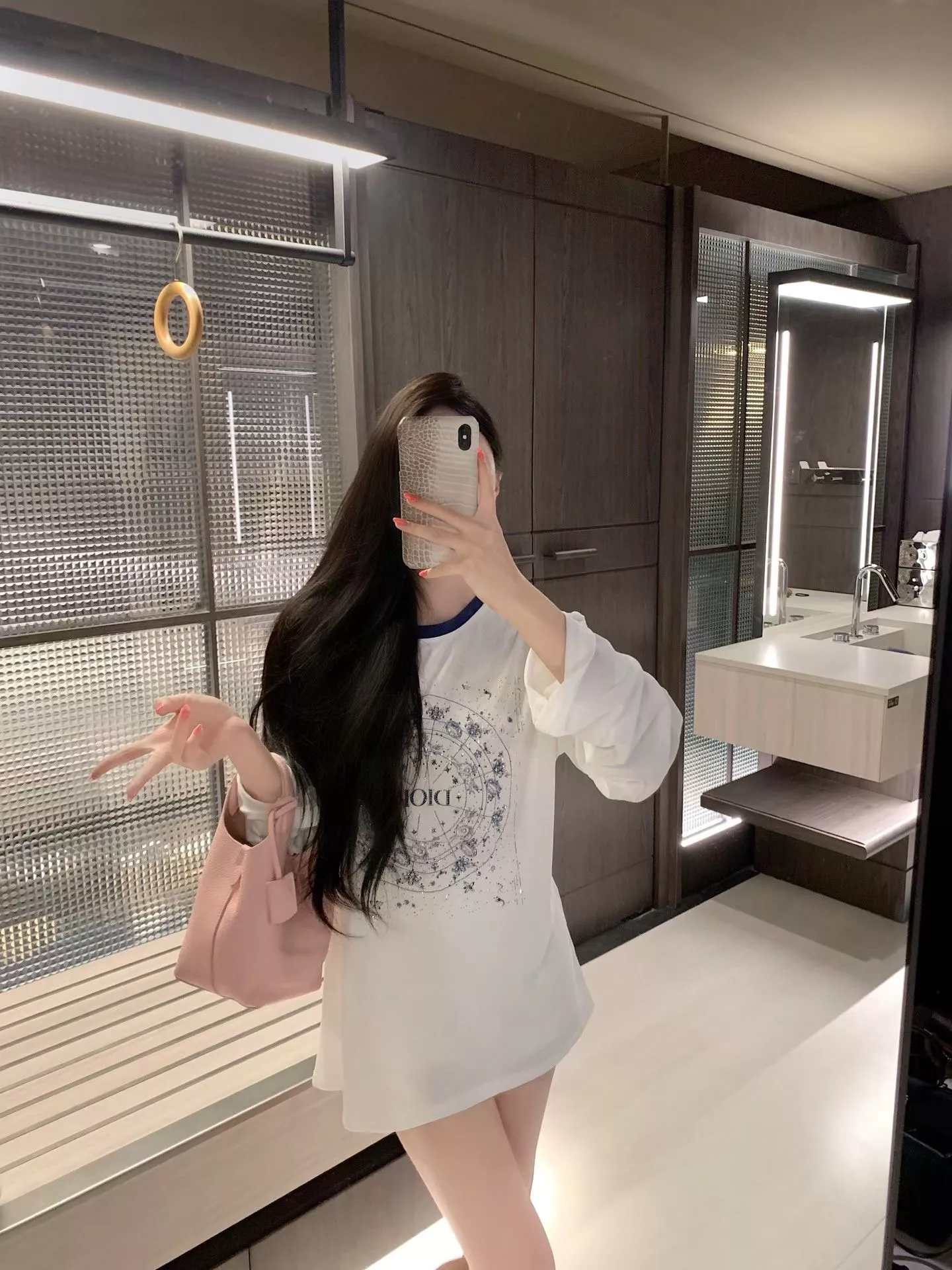 디올 별자리 핫픽스 프린팅 텐셀 커버업 상세 이미지 19