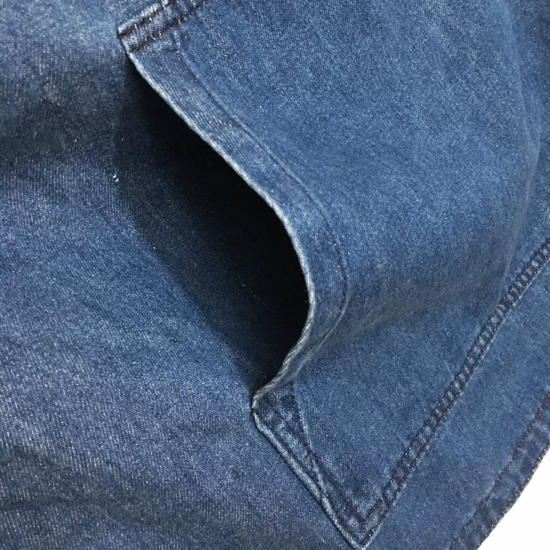 발렌티노 브이 장식 데님 후드 풀오버 상세 이미지 5