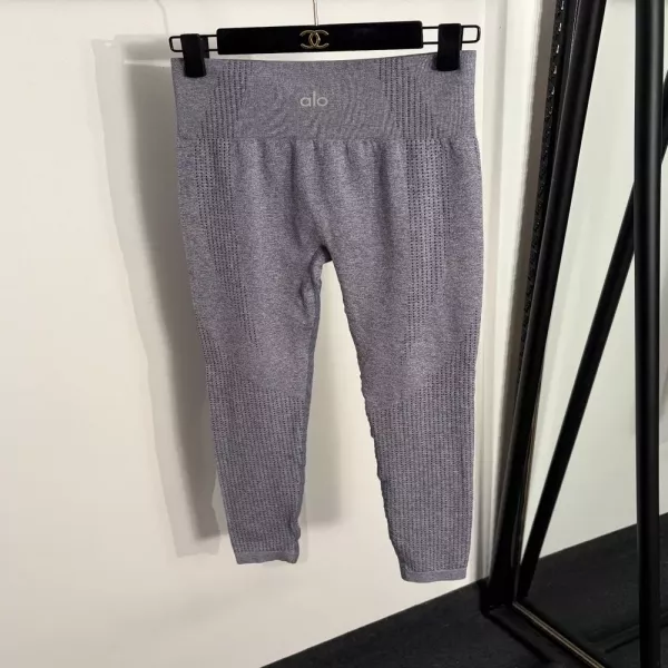 알로 슬림 핏 요가 운동 팬츠