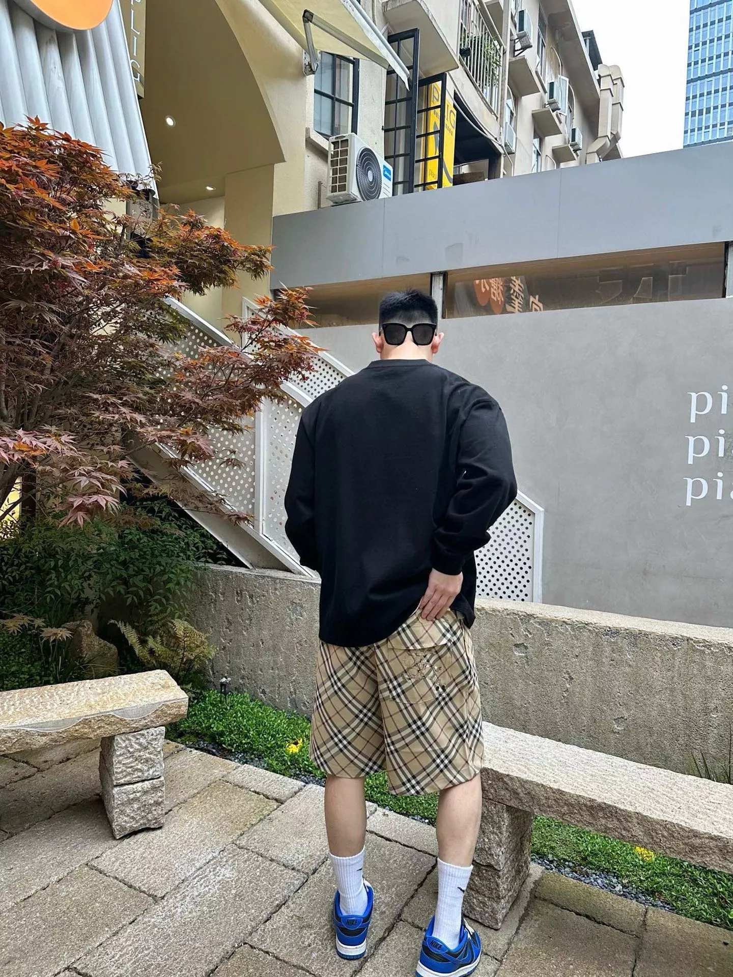 버버리 체크 패턴 밴딩 쇼츠 상세 이미지 19