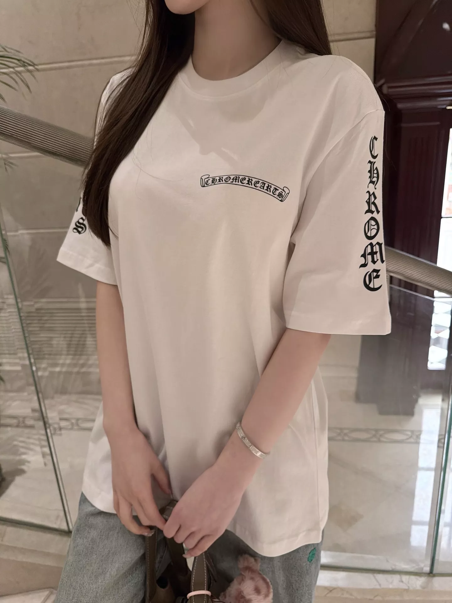 크롬하츠 텅 프린팅 반팔 상의 상세 이미지 19