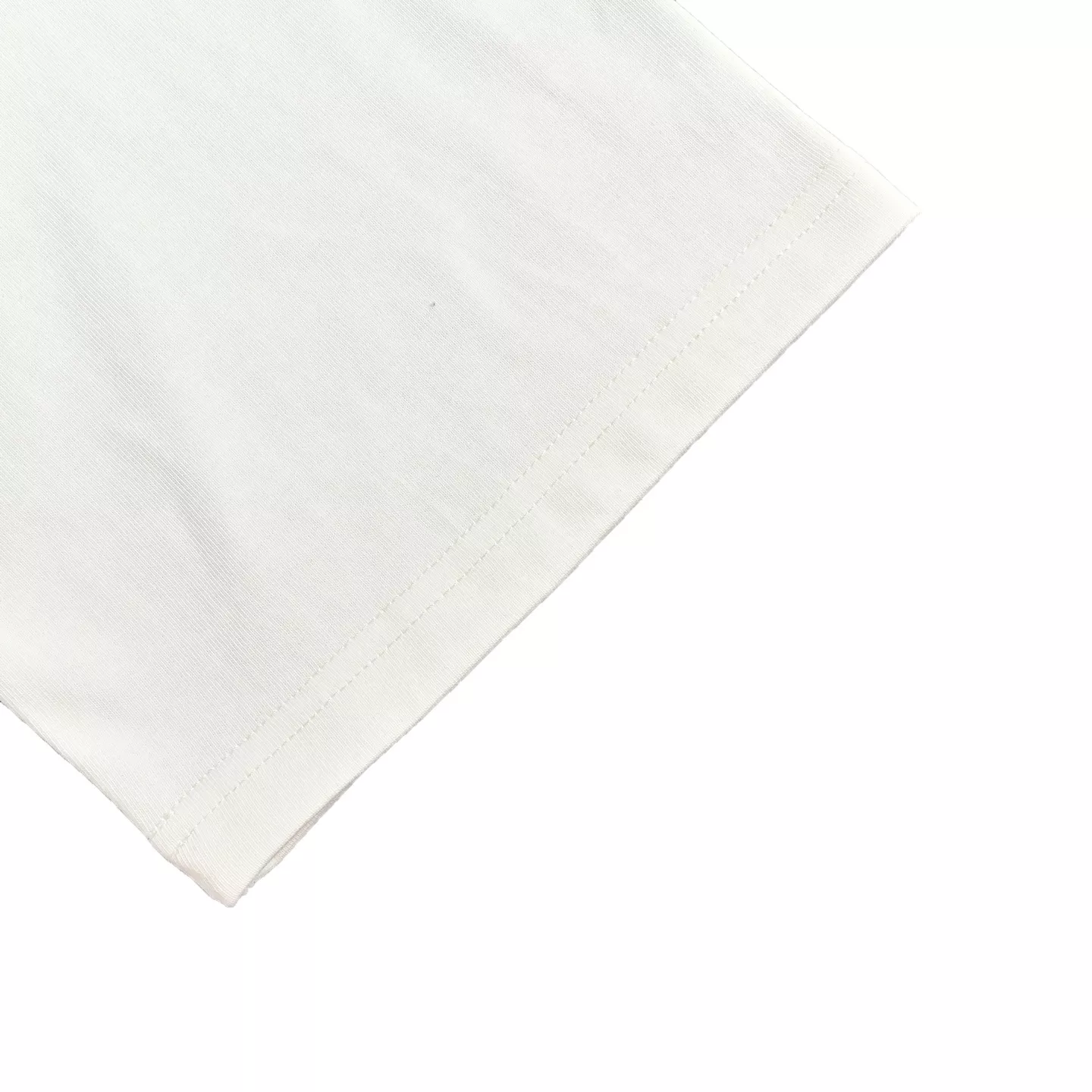 발렌시아가 가슴 로고 자수 반팔 코튼 탑 상세 이미지 9