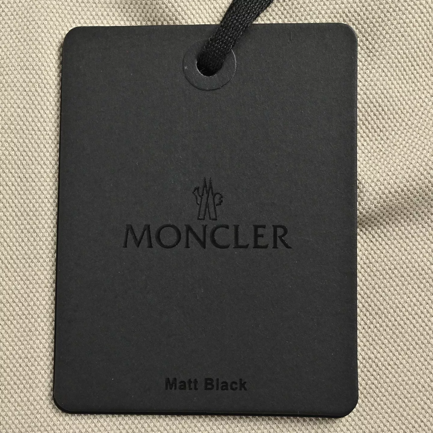 몽클레어 레터링 블랙 라벨 폴로 반팔 상의 상세 이미지 7