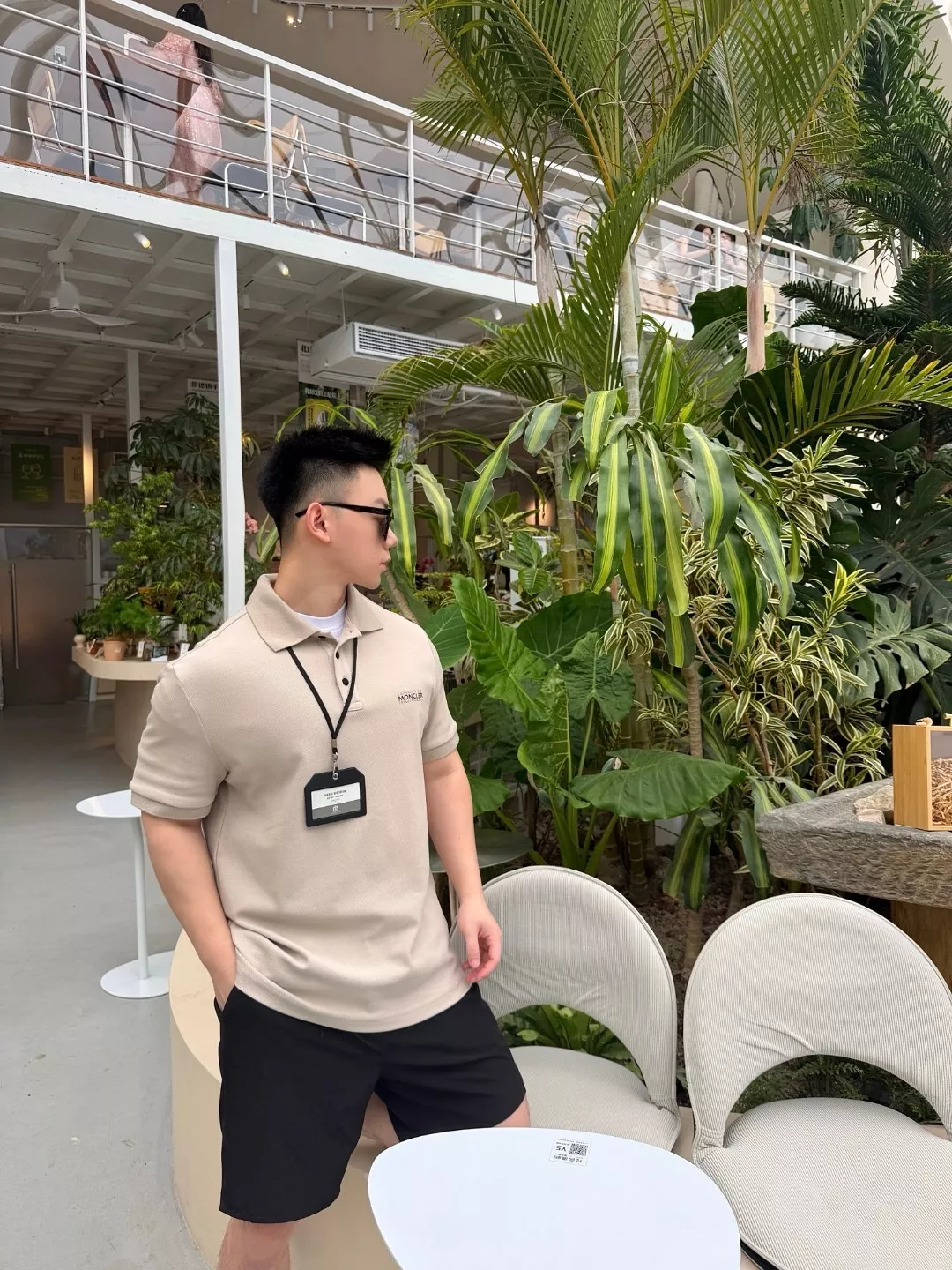 몽클레어 레터링 블랙 라벨 폴로 반팔 상의 상세 이미지 19
