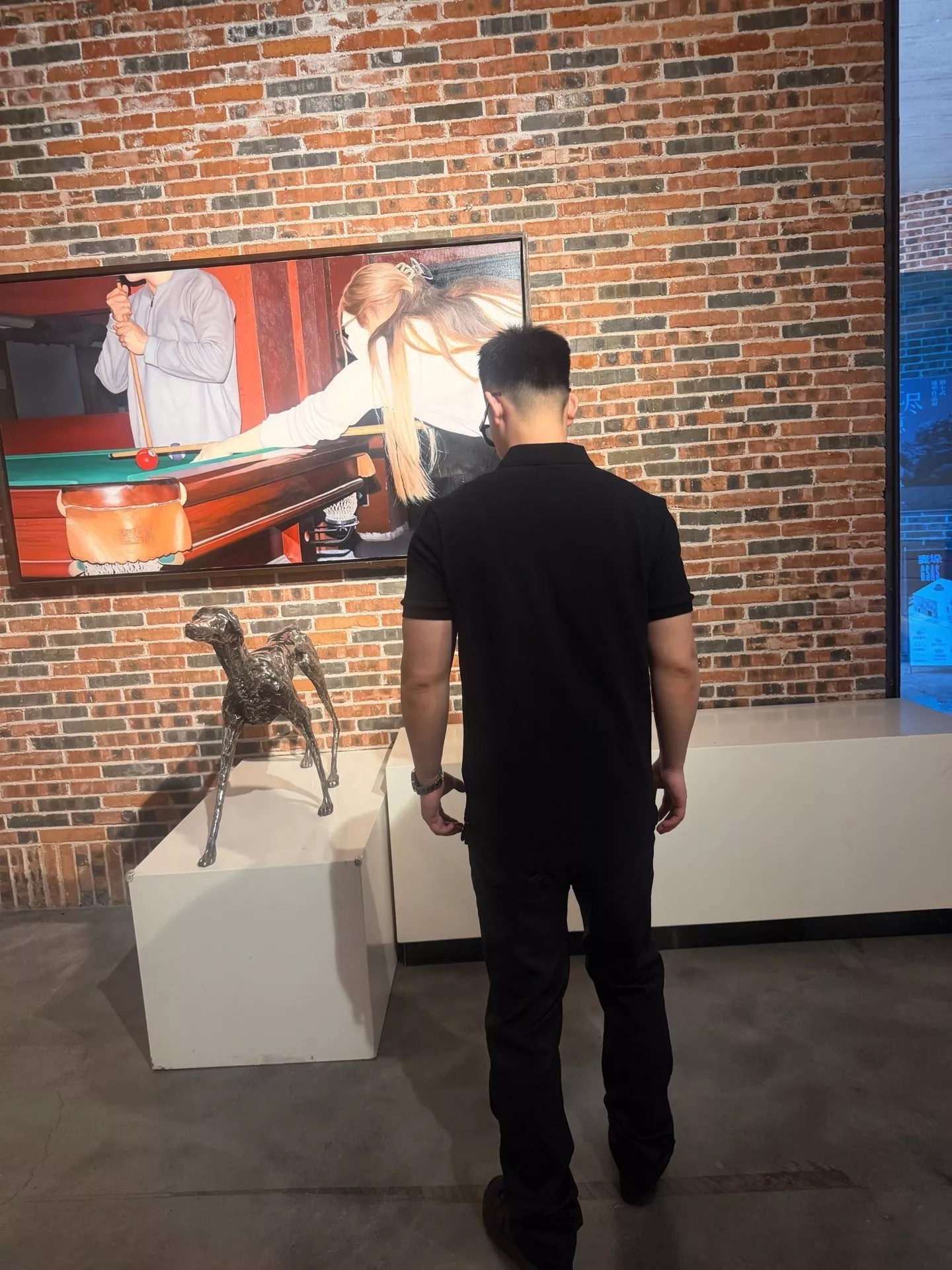 몽클레어 삼색 로고 자수 폴로 반소매 탑 상세 이미지 12