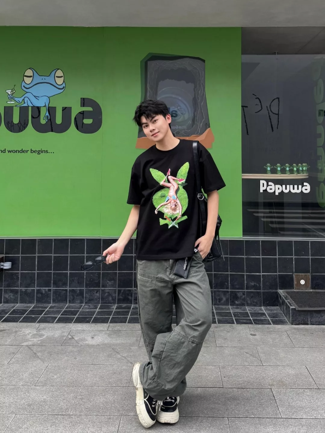 굿브랜드 그래픽 프린트 반팔 상의 상세 이미지 18