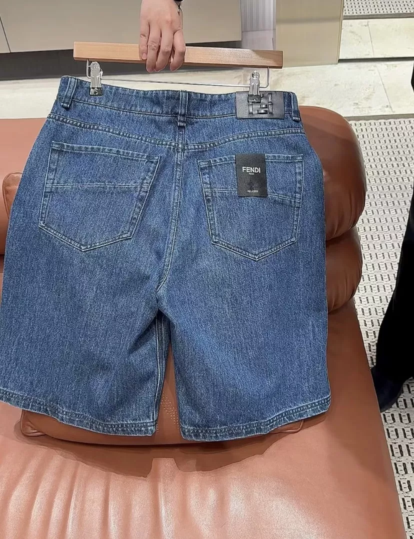 펜디 빈티지 워시드 데님 하프 팬츠 상세 이미지 26