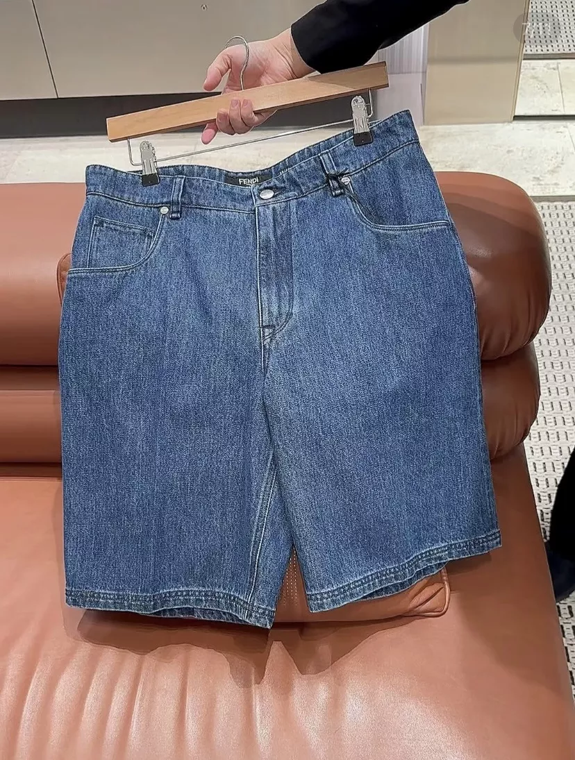 펜디 빈티지 워시드 데님 하프 팬츠 상세 이미지 25