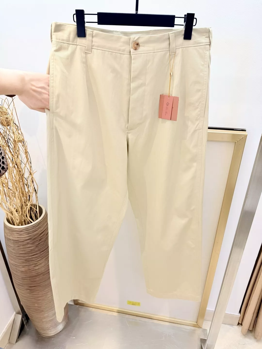 로로피아나 후지 코튼 트윌 팬츠 상세 이미지 3