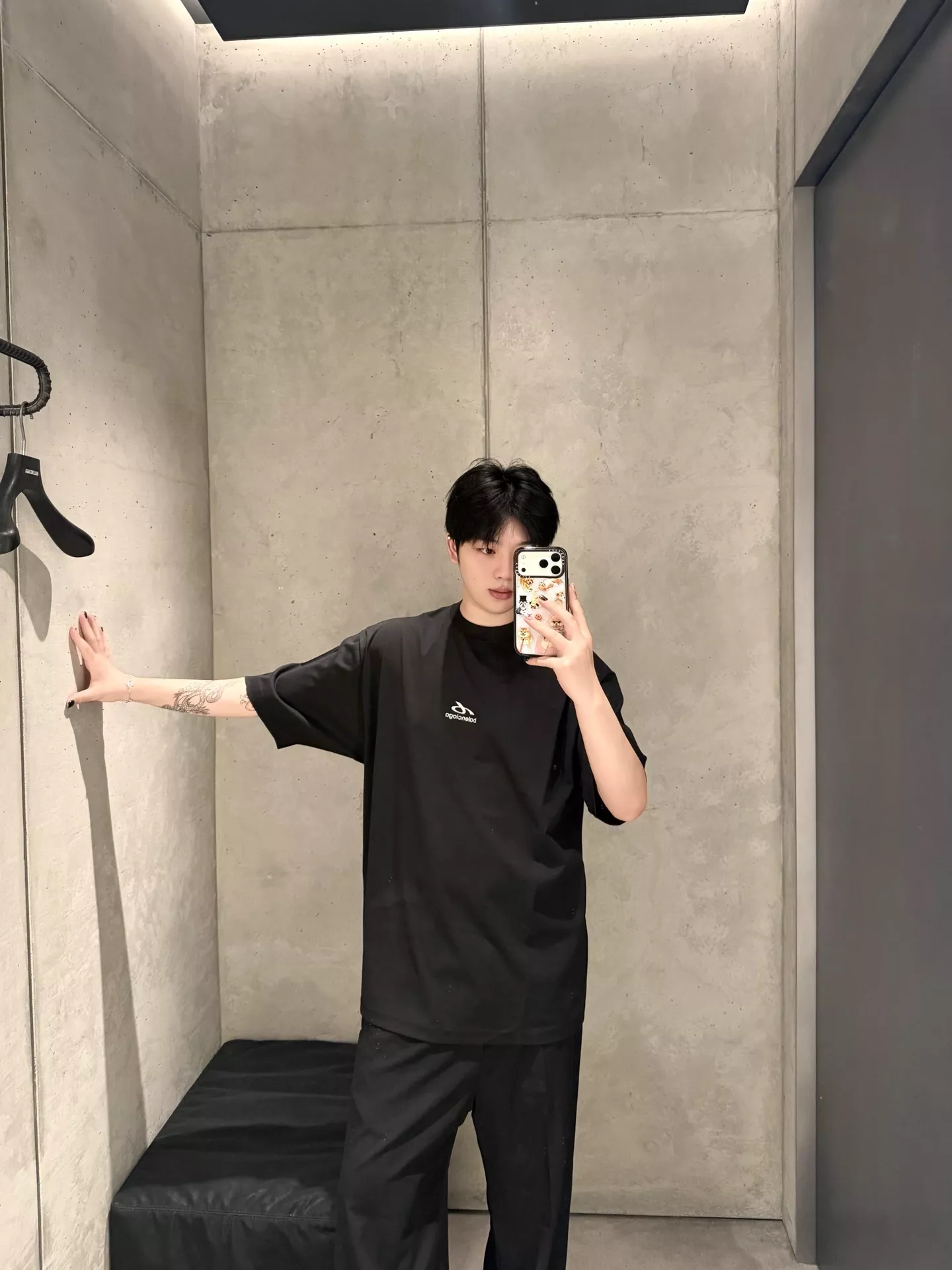 발렌시아가 테크웨어 반팔 티셔츠와 쇼츠 구성 세트 상세 이미지 19
