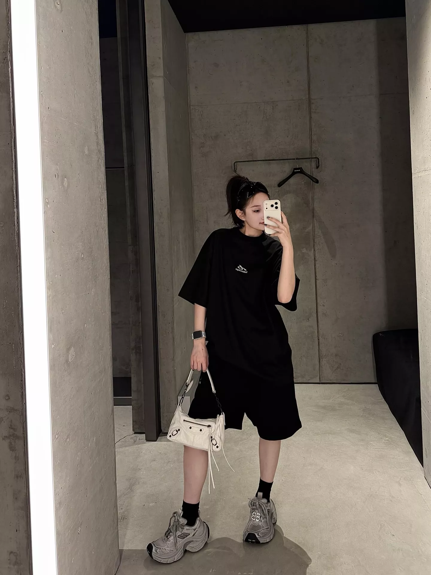 발렌시아가 테크웨어 반팔 티셔츠와 쇼츠 구성 세트 상세 이미지 23
