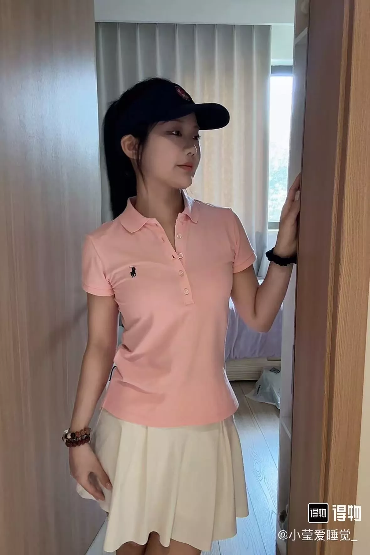 랄프로렌 여성 실루엣 오버핏 폴로 상의 상세 이미지 17