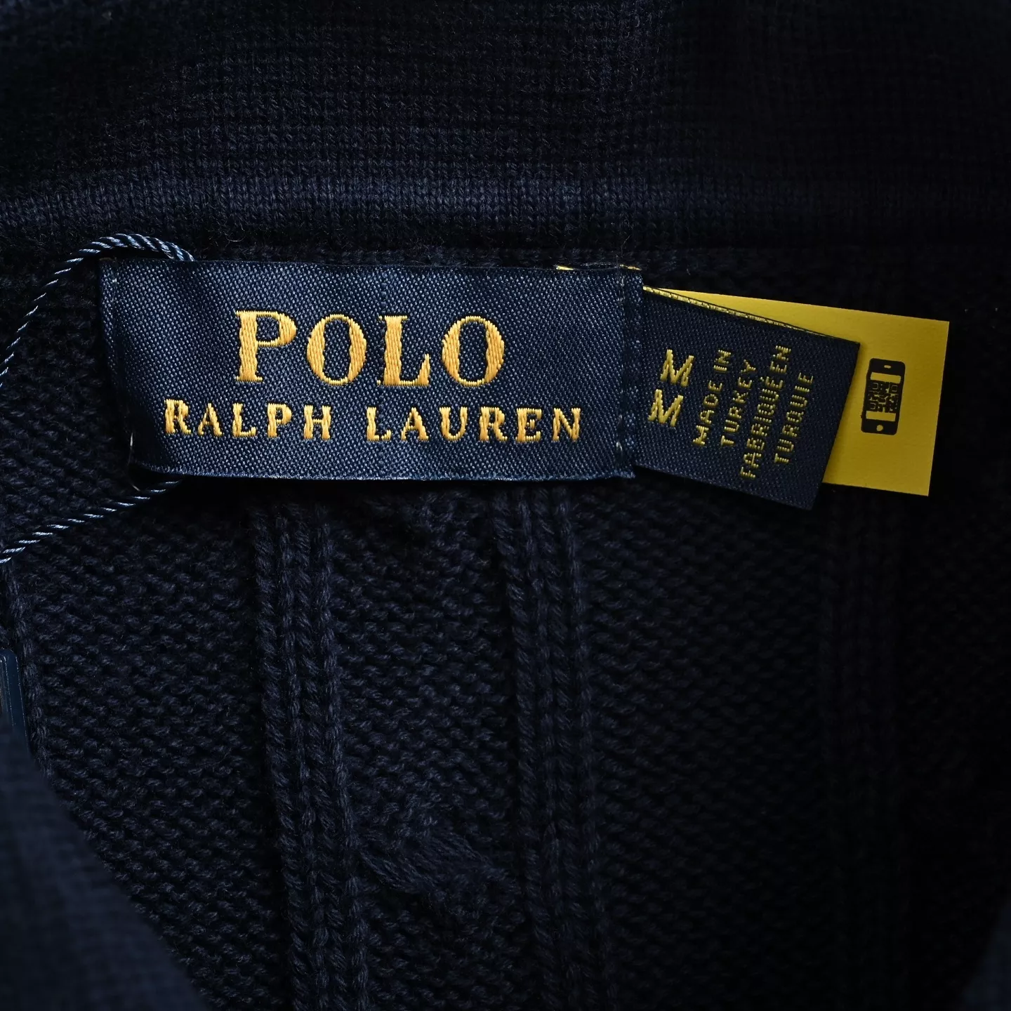 랄프로렌 꽈배기 짜임 카라 니트 베스트 상세 이미지 5