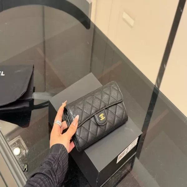 샤넬 퀼팅 체인 월렛 백