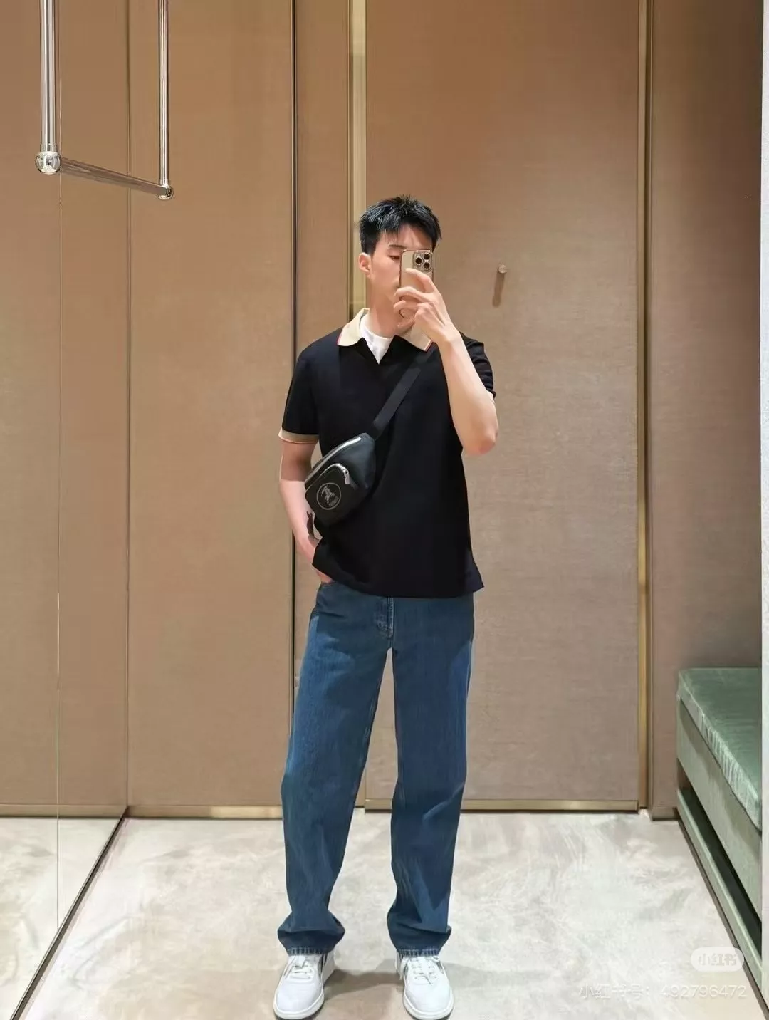 버버리 자수 포인트 피케 폴로 상의 상세 이미지 24