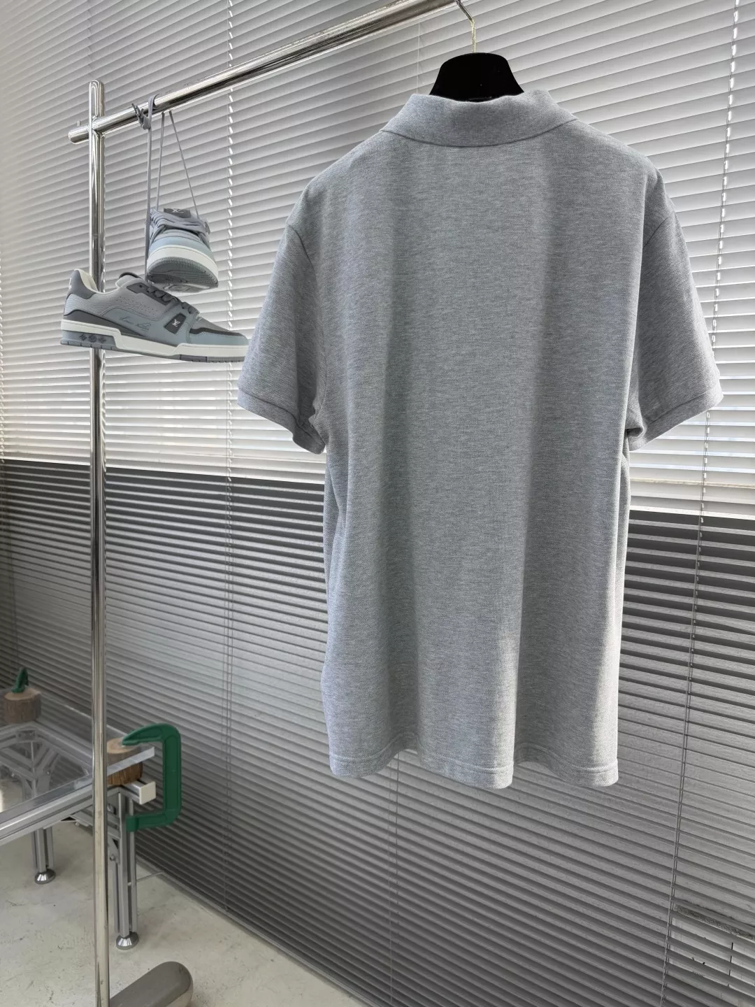 몽클레어 로고 패치 피케 폴로 상의 상세 이미지 8