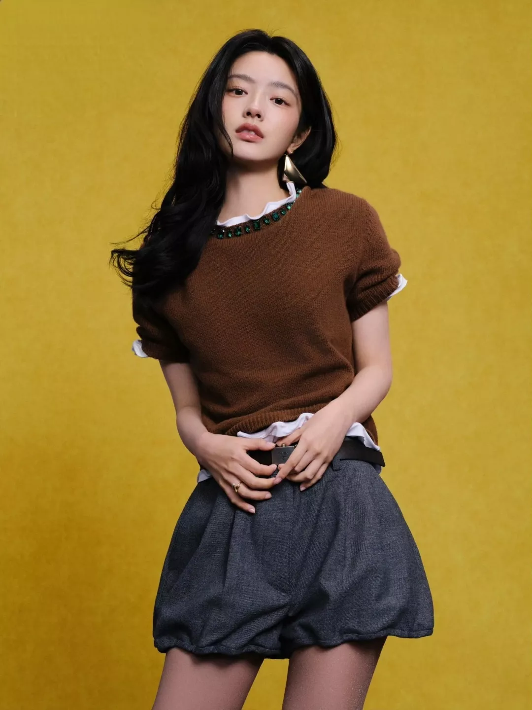 프라다 로고 라벨 포인트 쇼트 팬츠 상세 이미지 14