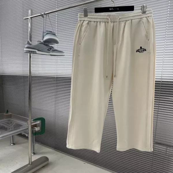 프라다 로고 포인트 봄여름 밴딩 팬츠
