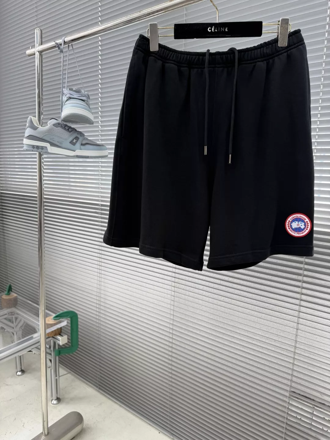 캐나다구스 로고 자수 스웨트 쇼츠 상세 이미지 1