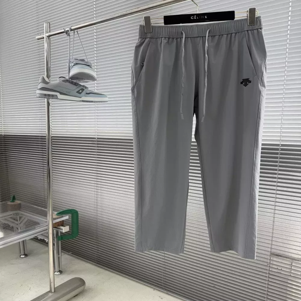 데상트 기능성 우븐 롱팬츠