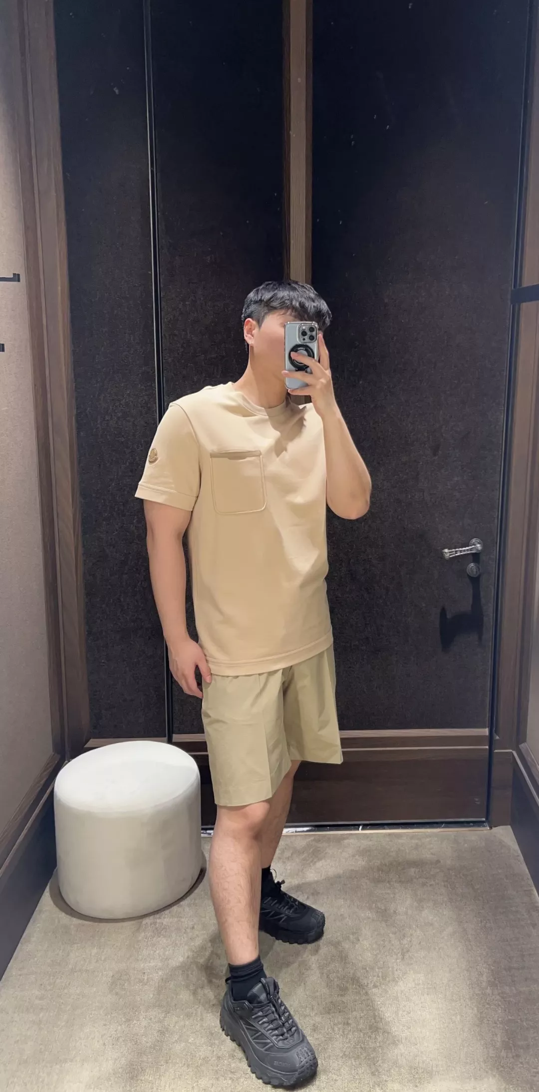 에르메스 오가닉 코튼 포켓 반팔 티 상세 이미지 27