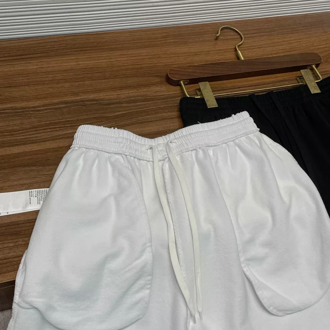 발렌시아가 드로스트링 그래피티 코튼 쇼츠 상세 이미지 15