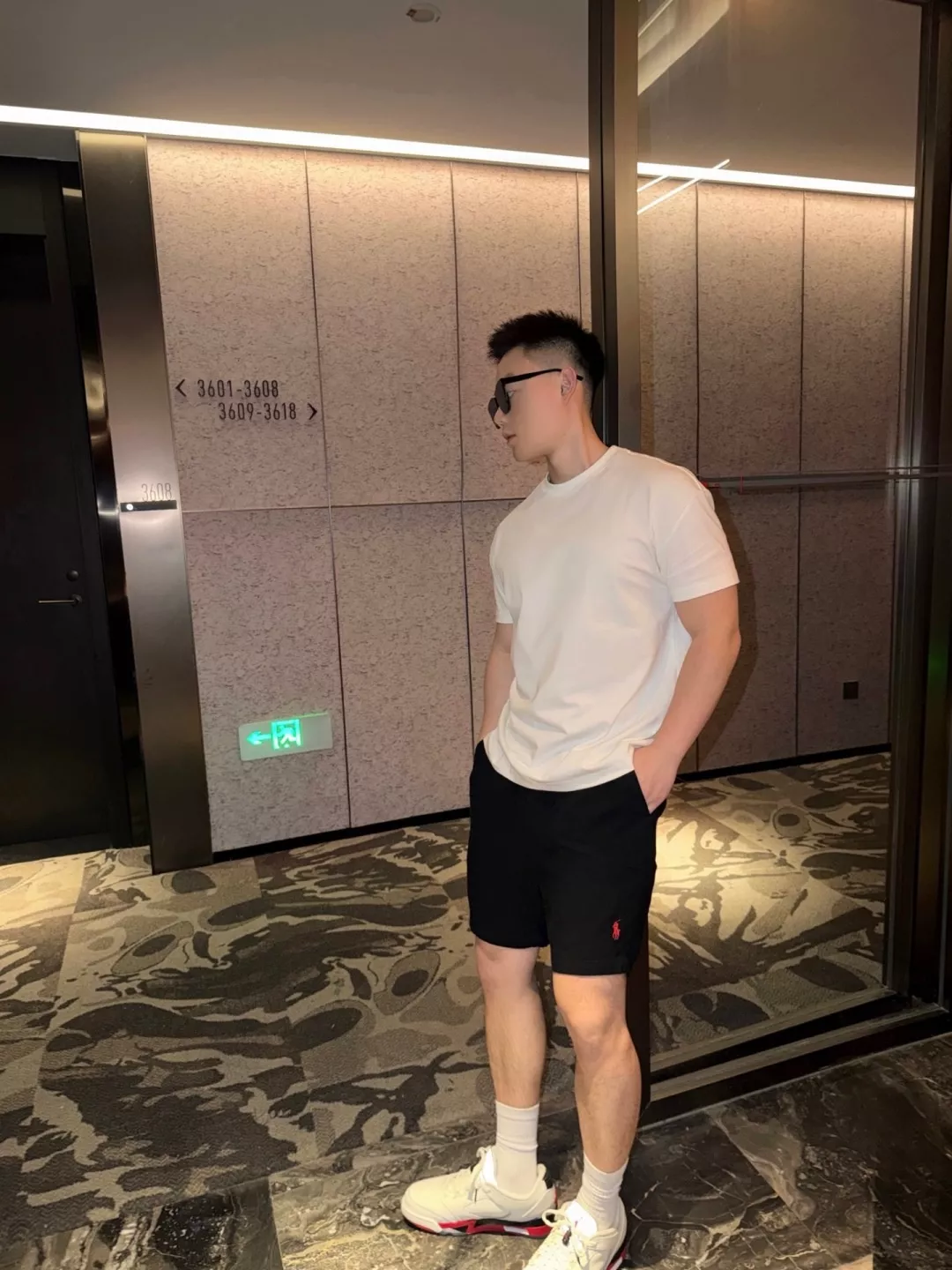 랄프로렌 린넨 드로스트링 자수 쇼츠 상세 이미지 25