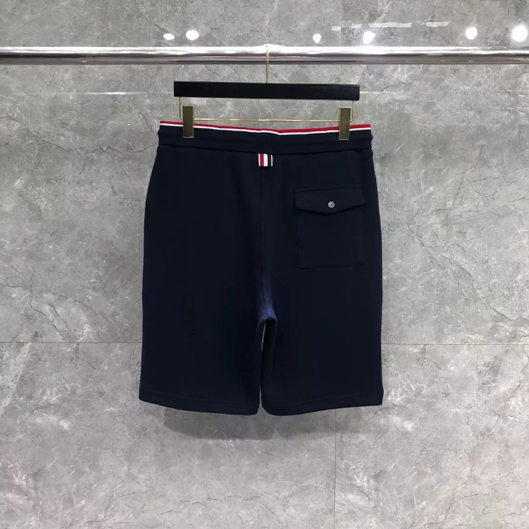 톰브라운 레드 화이트 블루 립 허리밴드 쇼츠 상세 이미지 25