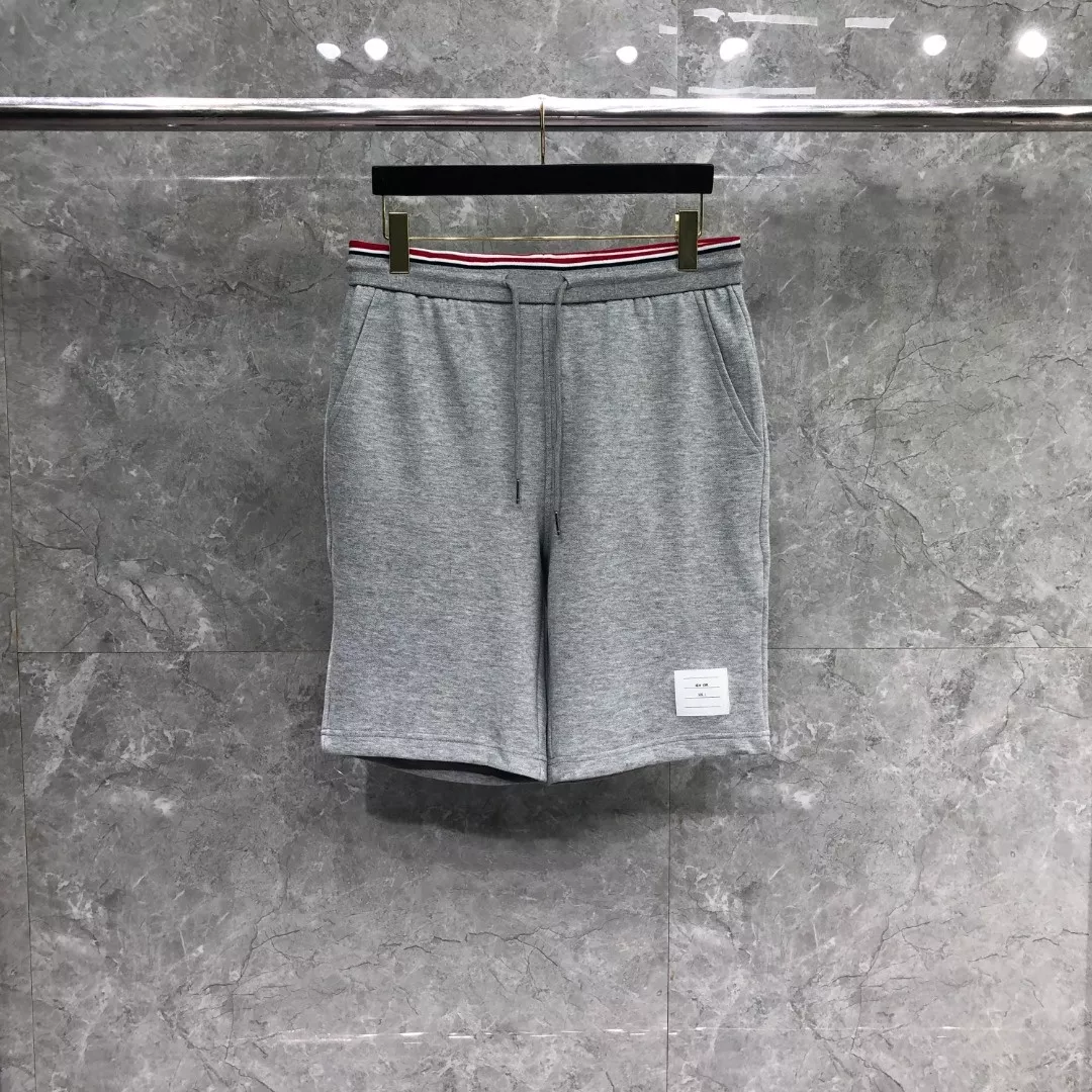 톰브라운 레드 화이트 블루 립 허리밴드 쇼츠 상세 이미지 5