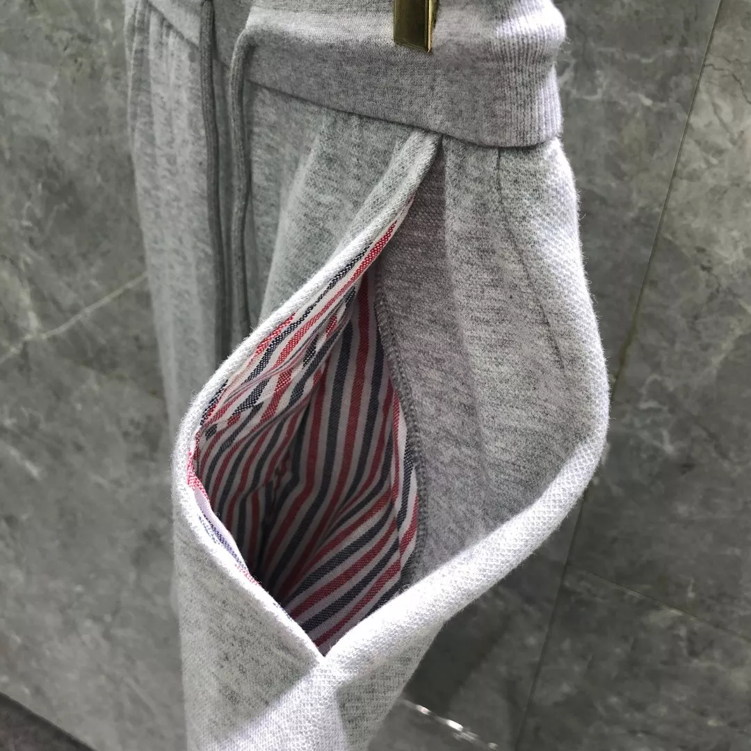 톰브라운 레드 화이트 블루 립 허리밴드 쇼츠 상세 이미지 10