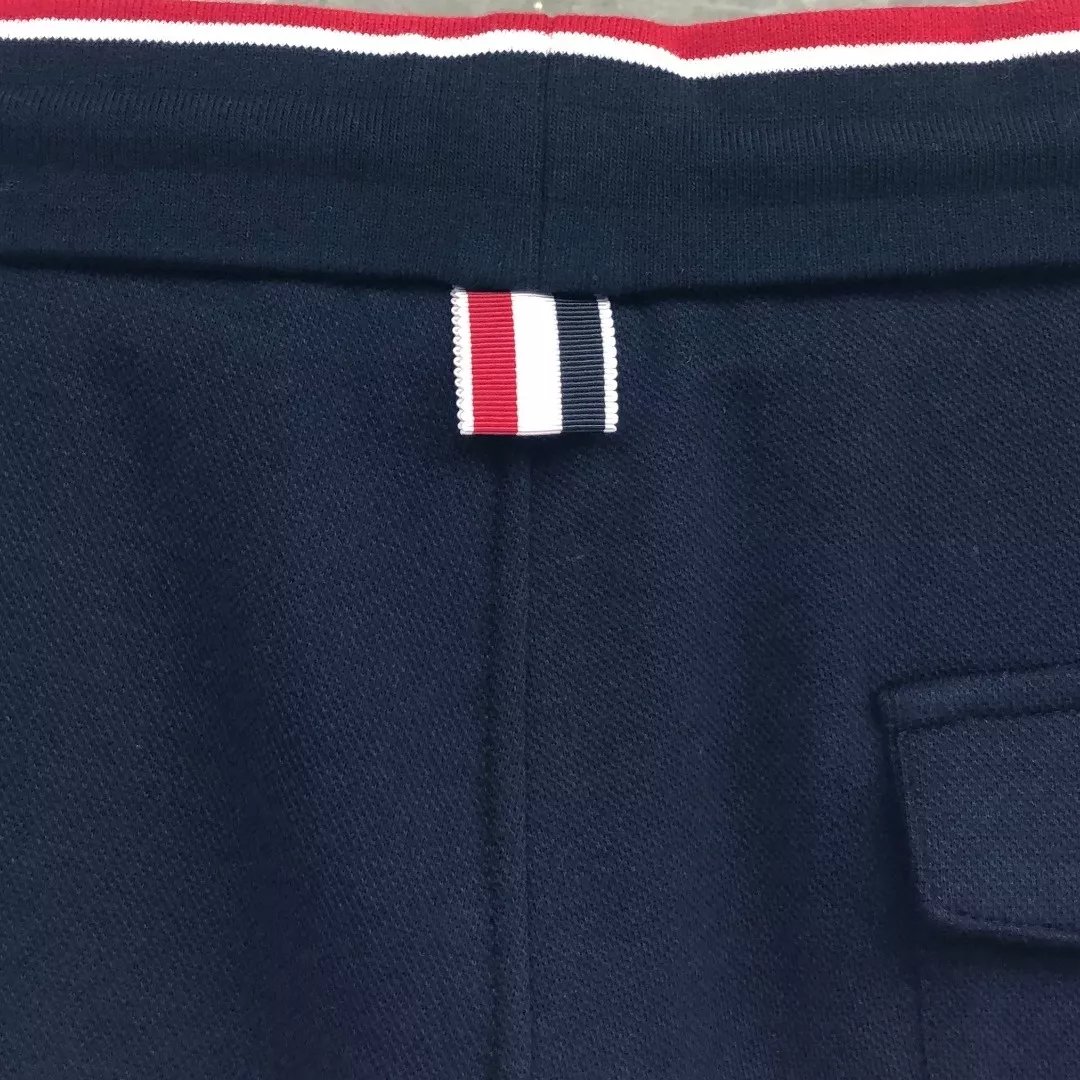 톰브라운 레드 화이트 블루 립 허리밴드 쇼츠 상세 이미지 24