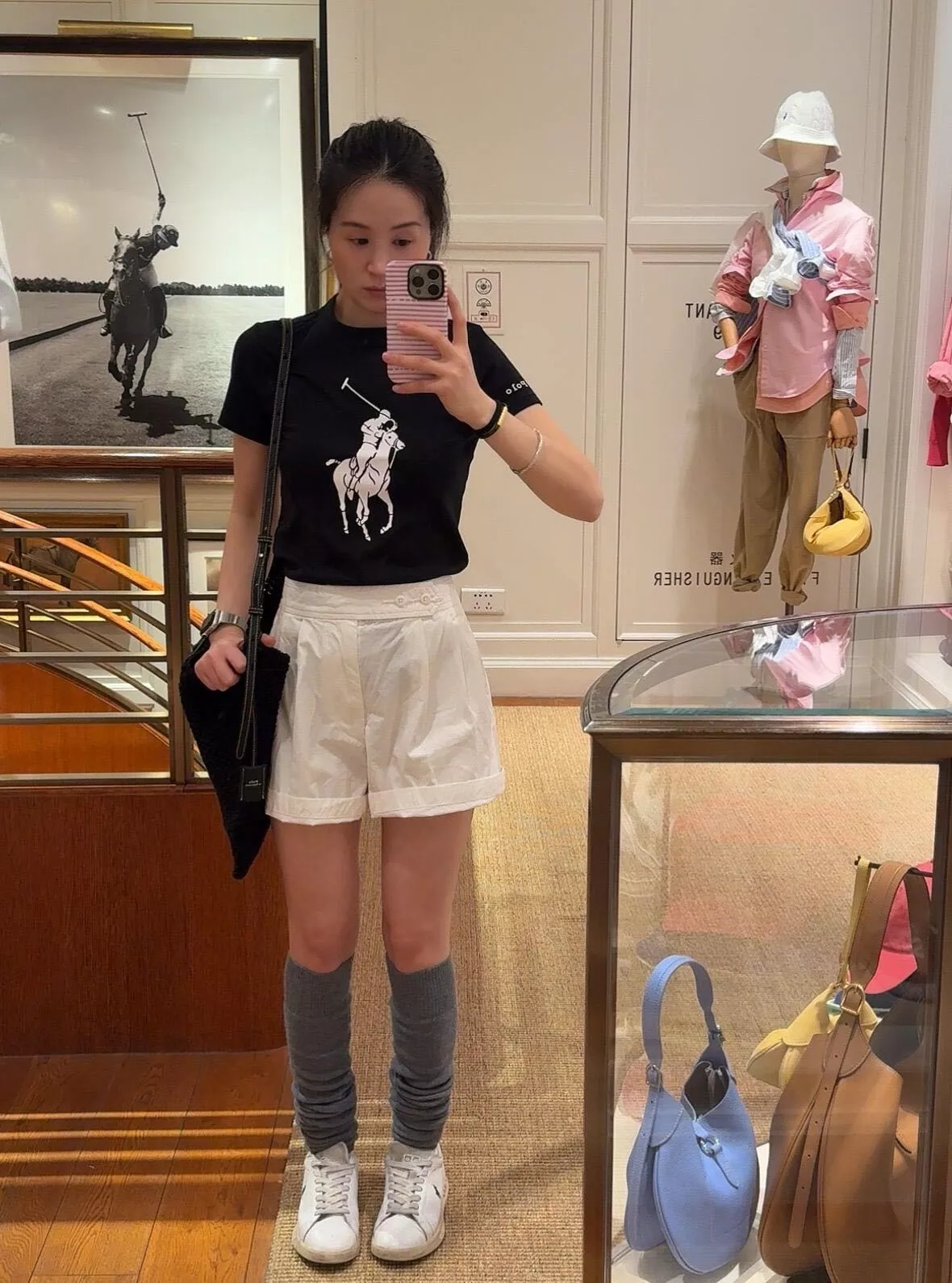 노브랜드 하이웨이스트 와이드 쇼츠 상세 이미지 19