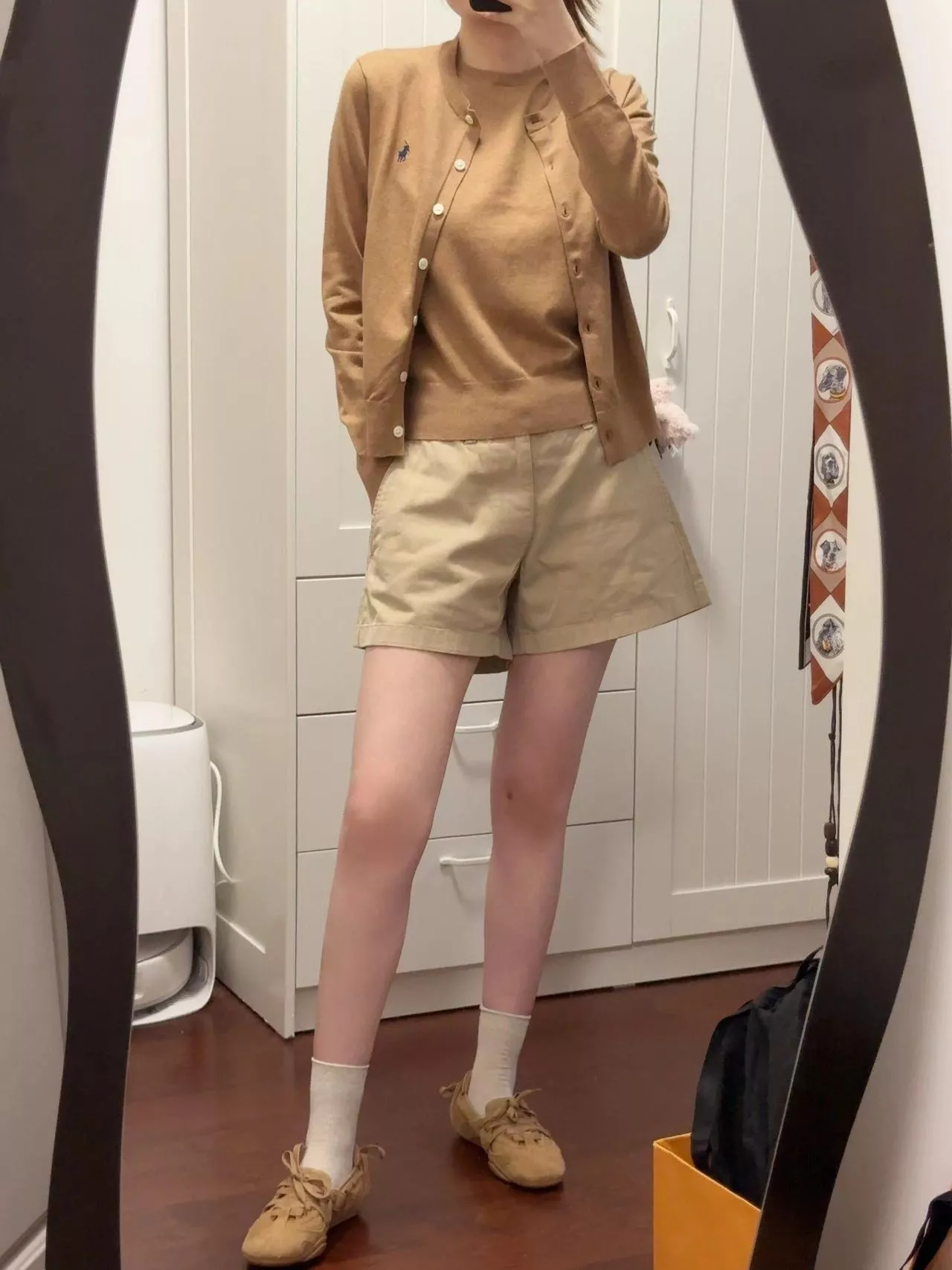 노브랜드 하이웨이스트 와이드 쇼츠 상세 이미지 23