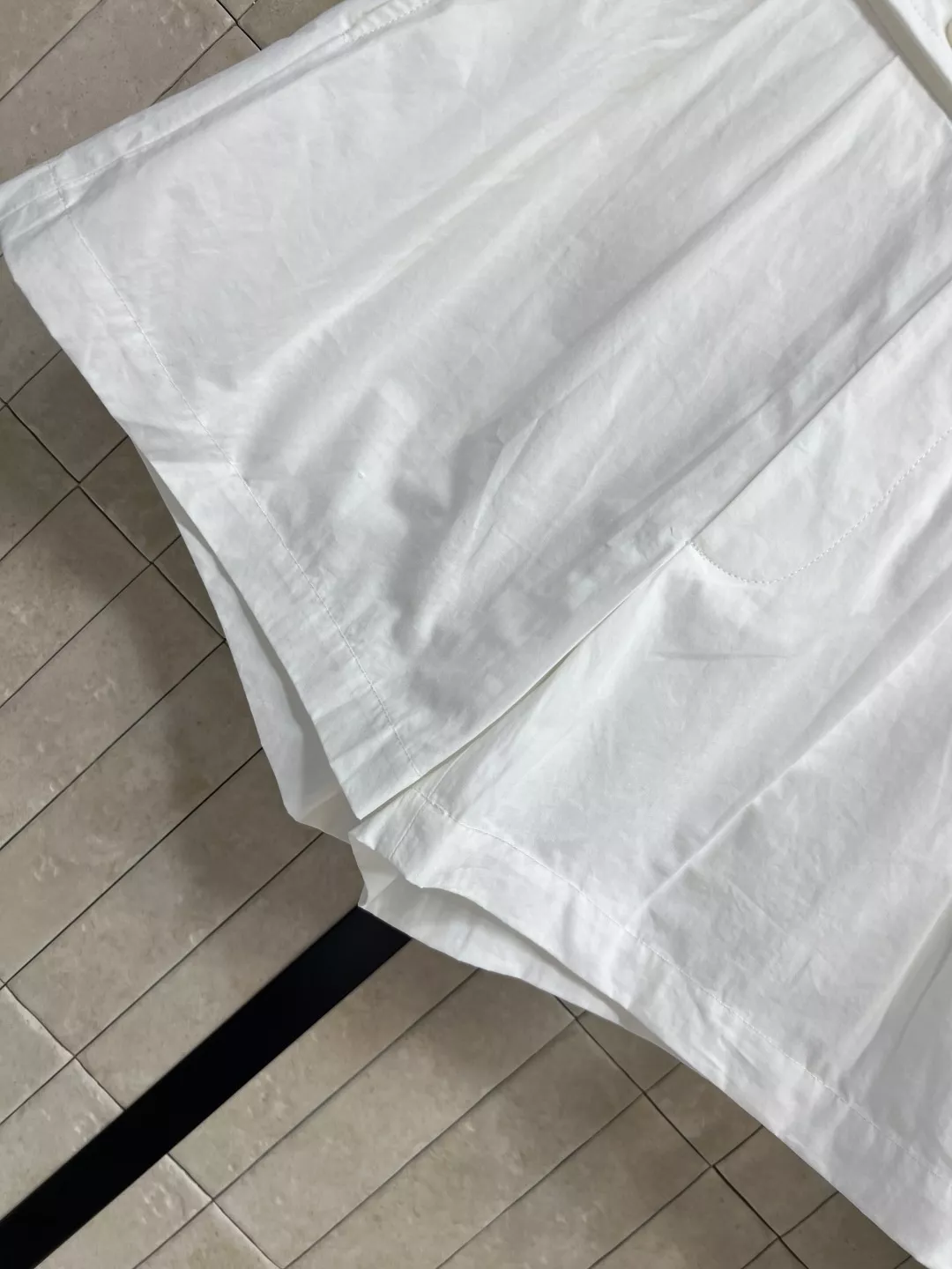 노브랜드 하이웨이스트 와이드 쇼츠 상세 이미지 3