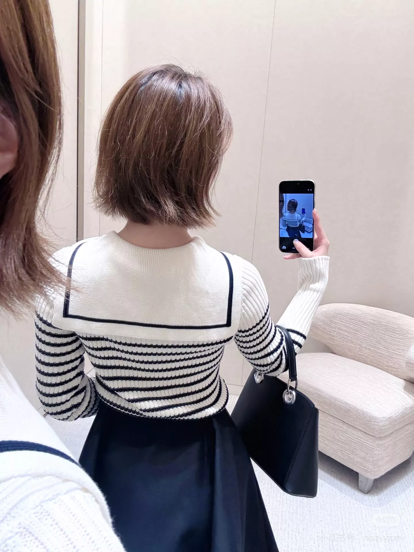 디올 하이웨이스트 에이라인 플레어 스커트 상세 이미지 28