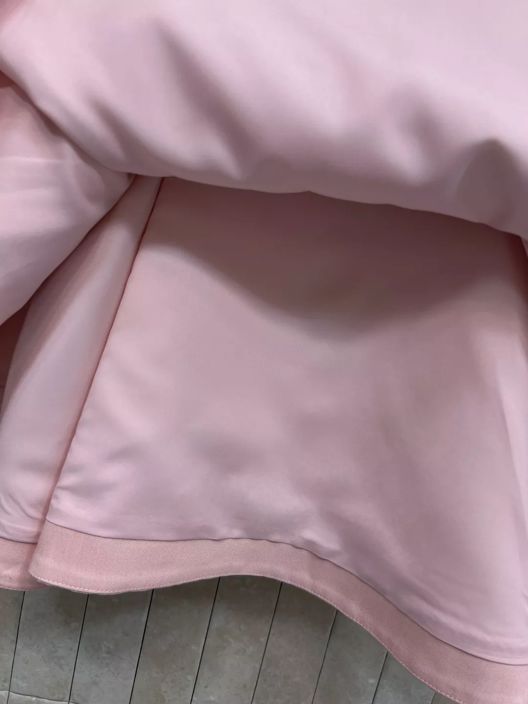 디올 하이웨이스트 에이라인 플레어 스커트 상세 이미지 6