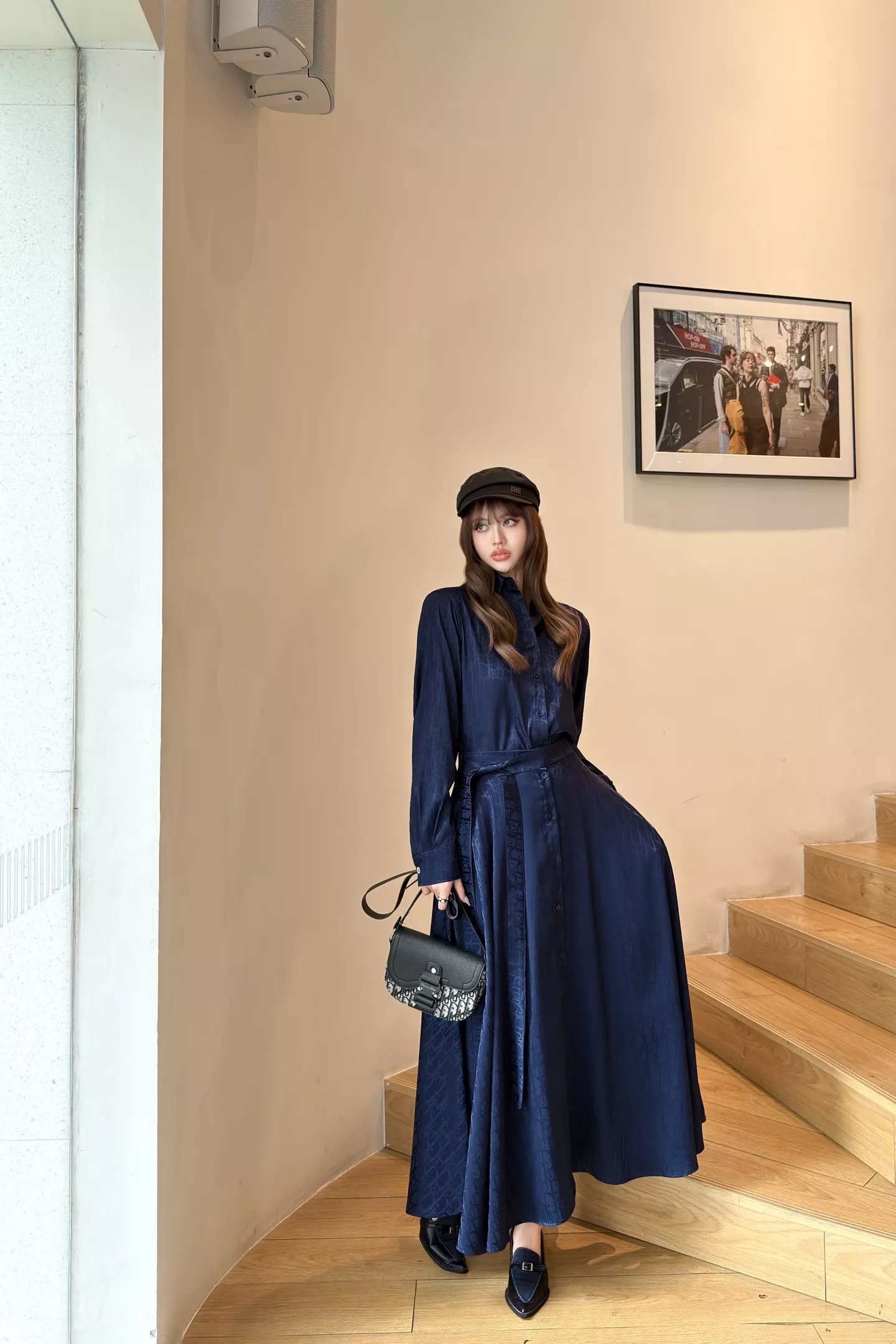 디올 자카드 카라 셔츠 상세 이미지 20