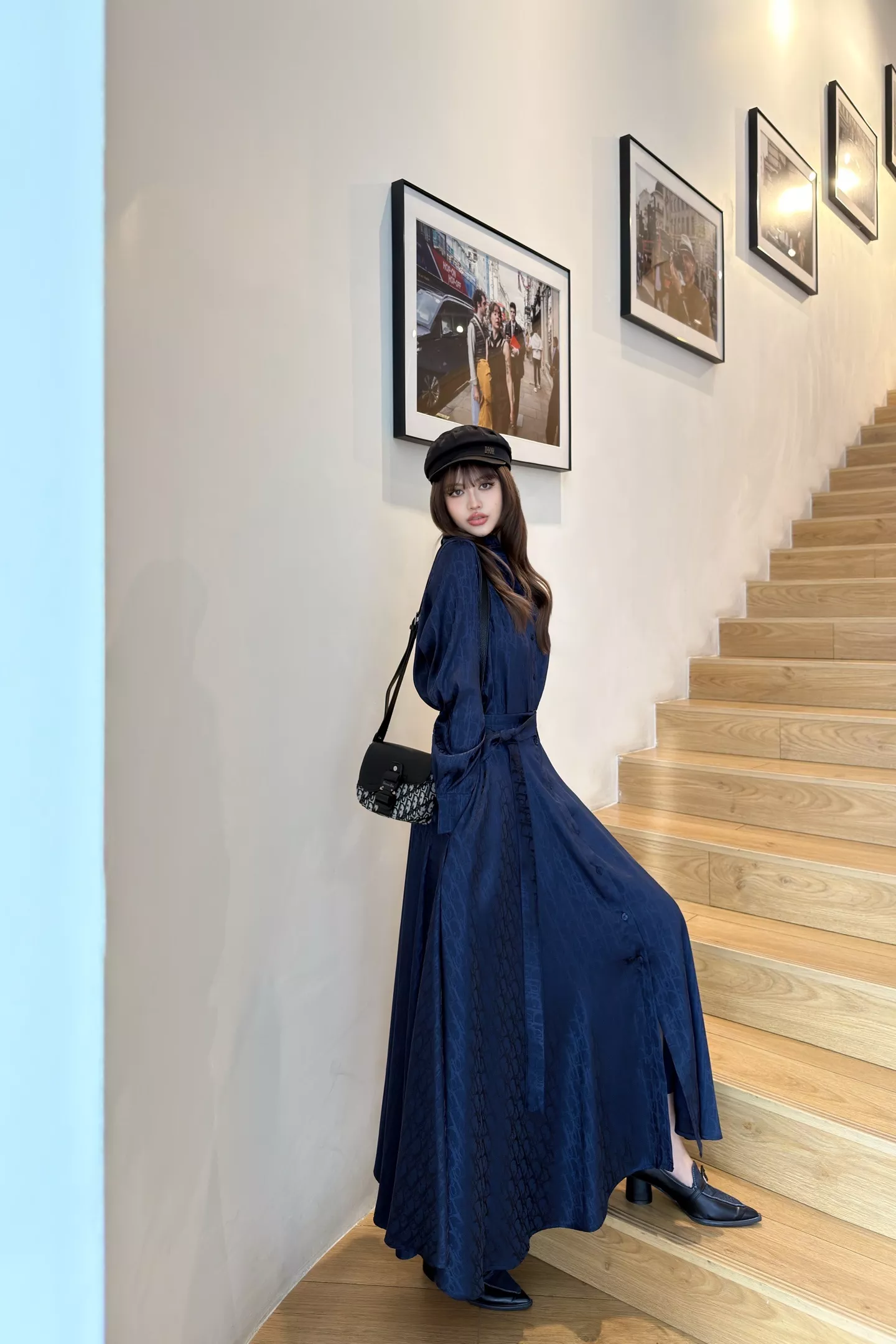 디올 자카드 카라 셔츠 상세 이미지 22