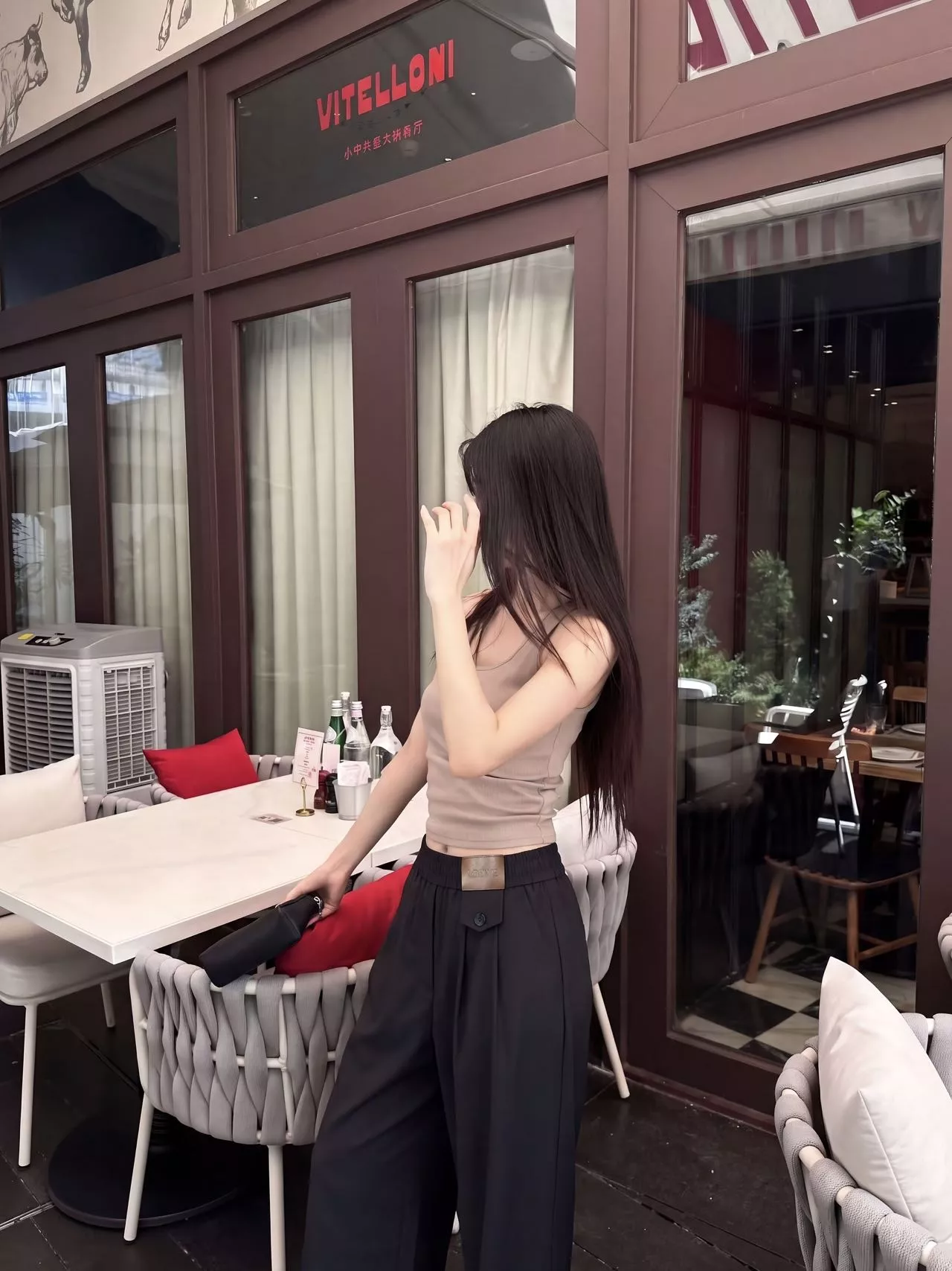 로에베 밴딩 와이드 팬츠 상세 이미지 23