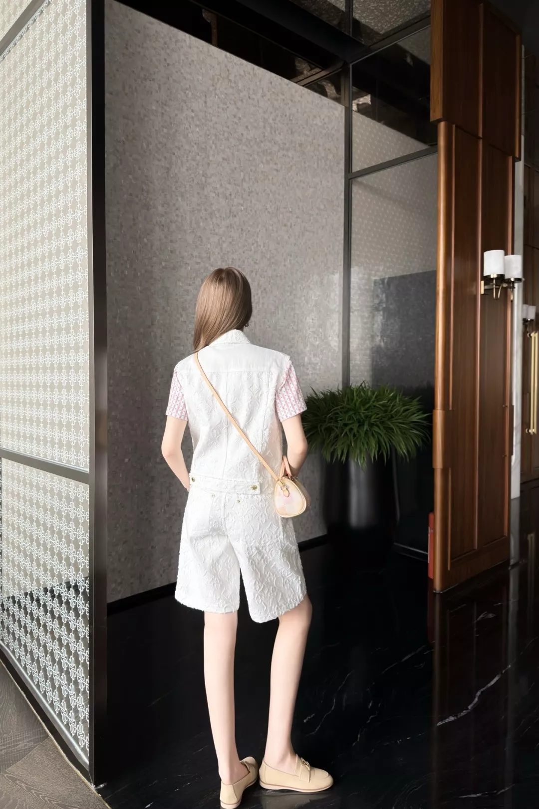 루이비통 자카드 데님 베스트 상세 이미지 24