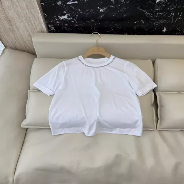 브루넬로쿠치넬리 체인 포인트 반팔 탑
