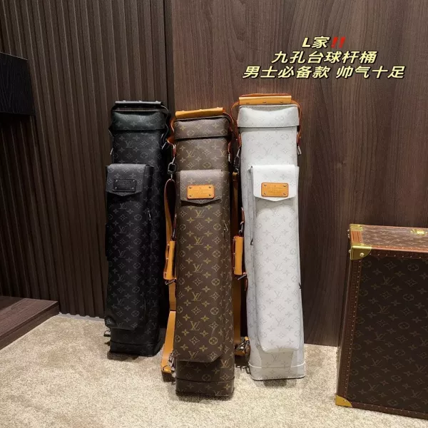 루이비통 나인홀 가죽 큐대 수납 케이스