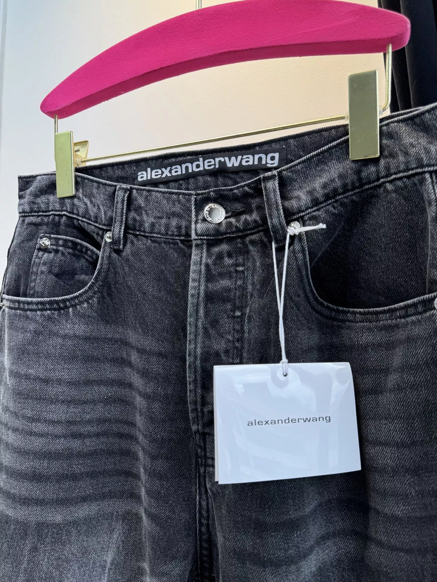 알렉산더왕 워싱 와이드 데님 팬츠 상세 이미지 5